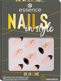 Накладные ногти Essence Nails In Style Be In Line, 12 шт.