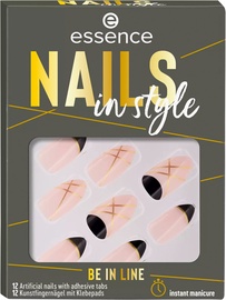 Liimitavad küüned Essence Nails In Style Be In Line, 12 tk