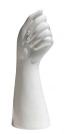 Vaas Hand, 23.5 cm, valge