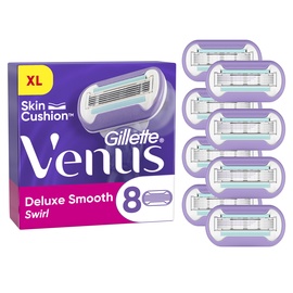 Asendusterad raseerijatele Gillette Venus Deluxe Smooth Swirl, 8 tk