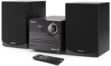 Музыкальный центр Sharp Hi-Fi Micro System XL-B512(BK), 45 Вт, черный