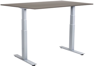 Kompiuterio stalas reguliuojamo aukščio Sun-flex EasyDesk Adapt VI, aliuminio/pilkas