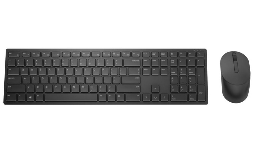 Клавиатура Dell KM5221W EN, черный, беспроводная