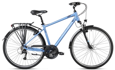 Велосипед туристический Romet Wagant 3, 28 ″, 21" (53 cm) рама, синий/темно-синий