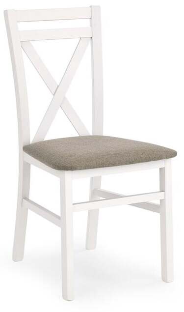 Valgomojo kėdė Dariusz 2010001145189, balta, 45 cm x 43 cm x 90 cm