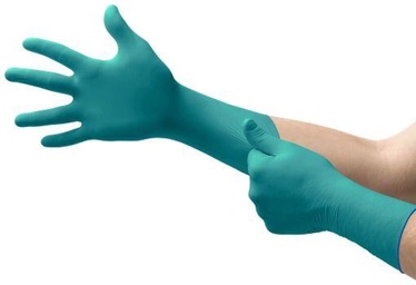 Рабочие перчатки перчатки Ansell Microflex 93-260, неопрен/нитрил, зеленый, XL, 50 шт.