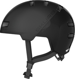 Ķivere velobraukšanai Abus Skurb ACE, melna, M, 550 - 590 mm