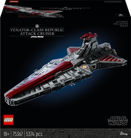 Konstruktor LEGO® Star Wars Venator-Class Republic Attack Cruiser™ 75367, 5374 tk