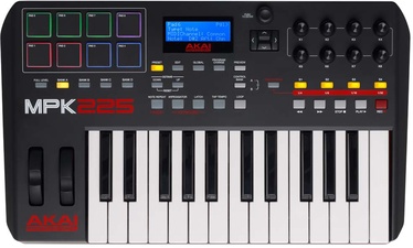 MIDI kлавиатура AKAI MPK225, черный
