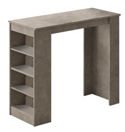 Барный стол Kalune Design ST1 RG, серый, 120 см x 51.6 см x 101.8 см