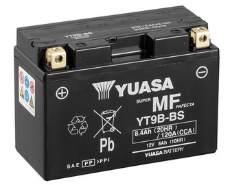 Akumulators Yuasa YT9B-BS, 12 V, 8.4 Ah, 120 A