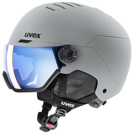 Suusakiiver Uvex Wanted Visor, hall, 58-62