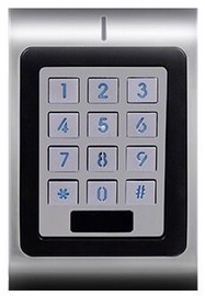Spyna HiSmart Access Control With Keypad & Card Reader TV990320, sidabro