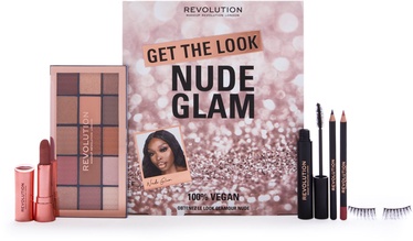 Kosmeetikakomplekt Makeup Revolution London Get The Look Nude Glam, 16.5 g, naistele