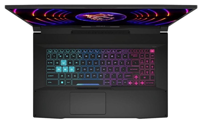 Ноутбук MSI Katana 17, Intel® Core™ i5-12450H, 16 GB, 512 GB, 17.3 ″, RTX 3050, черный, en