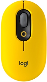 Kompiuterio pelė Logitech POP bluetooth, geltona