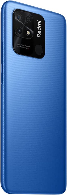 Mobiiltelefon Xiaomi Redmi 10C, sinine, 3GB/64GB
