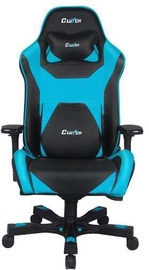 Spēļu krēsls Clutchchairz Throttle Bravo Premium, 50 x 42 x 47 - 57 cm, zila/melna