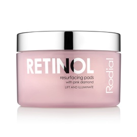 Sejas tīrīšanas līdzeklis Rodial Pink Diamond Retinol Resurfacing Pads, 67 ml, sievietēm