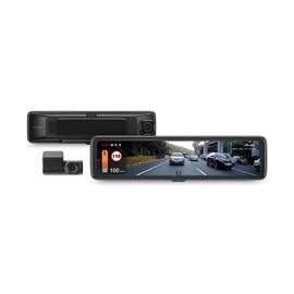 Vaizdo registratorius Mio MiVue R850T 2.5K HDR WiFi, GPS, touch E-mirror Dashcam with rear camera