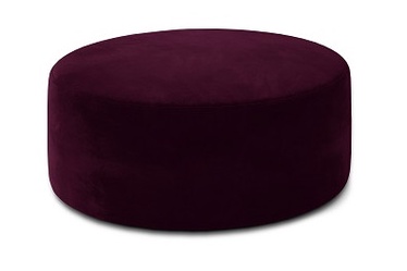 Пуф Bero Mat Velvet 68, фиолетовый, 75 см x 75 см x 42 см