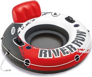 Piepūšams riņķis Intex Aqua River Run 56825, balta/sarkana/pelēka, 1350 mm