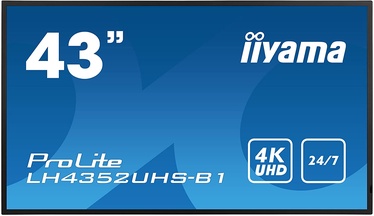 Монитор Iiyama LH4352UHS-B1, 43″, 8 ms