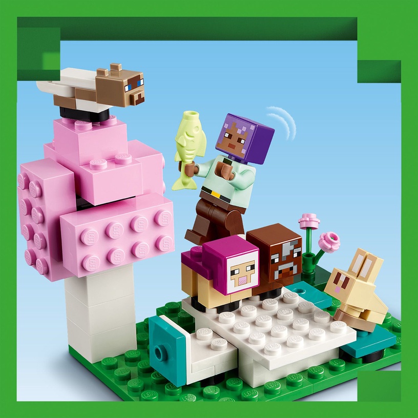 Konstruktors LEGO® Minecraft Dzīvnieku rezervāts 21253