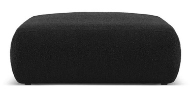 Пуф Micadoni Home Molino Boucle, черный, 100 см x 100 см x 36 см
