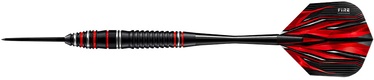 Запасная часть стрелы для дартса Harrows Fire High Grade Alloy Steeltip 24g, черный/красный
