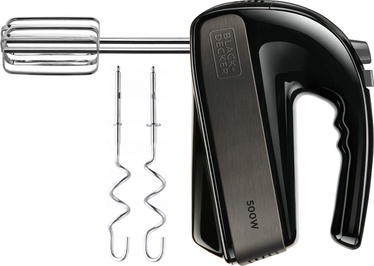 Mikseris Black+Decker Black Edition BXMX500E, melna/nerūsējošā tērauda