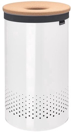 Veļas kaste Brabantia Laundry Bin, 60 l, brūna/balta