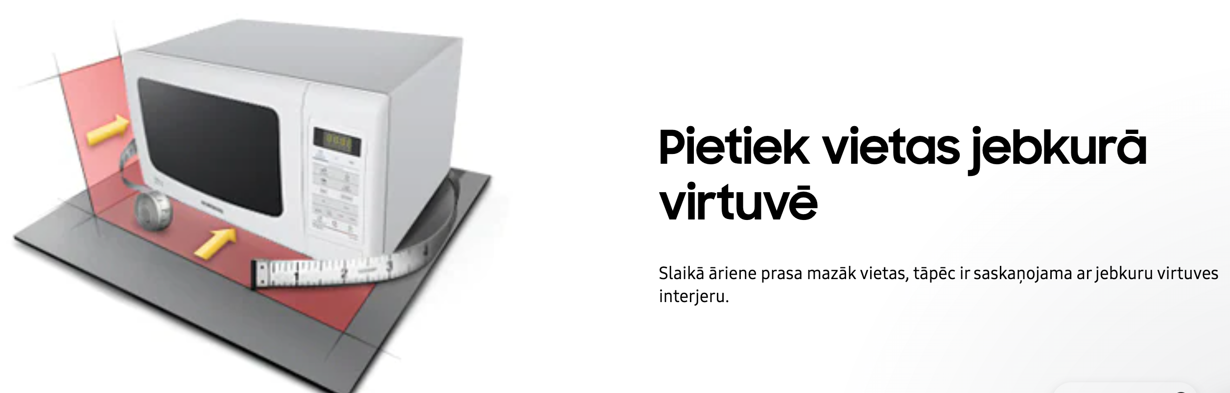Mikroviļņu krāsns Samsung GE731K/BAL - Ksenukai.lv