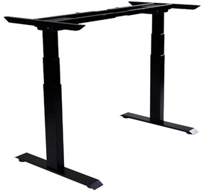 Lauajalg Sun-flex Deskframe VI, must, 68 cm