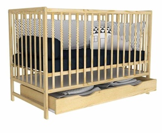 Детская кровать BabyOno Magda, дерево, 120 x 60 см