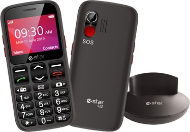 Мобильный телефон eSTAR S23 Senior, черный