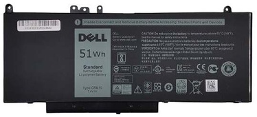 Sülearvutiaku Dell G5M10, 6.89 Ah, LiPo