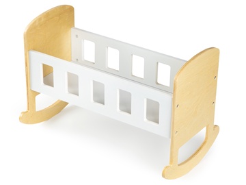 Lėlių namelio baldas EcoToys Doll Crib