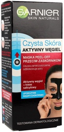 Sejas maskas Garnier Skin Naturals Pure Skin Active Charcoal, 50 ml, sievietēm