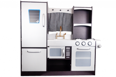 Rotaļu virtuve, virtuves rotaļlietas Wooden Kitchen TG53009