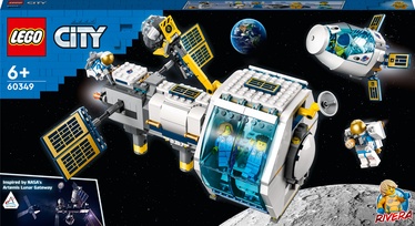 Konstruktors LEGO® City Kosmiskā stacija uz Mēness 60349