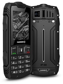 Mobilais telefons myPhone Hammer Rock, melna, 32MB/32MB