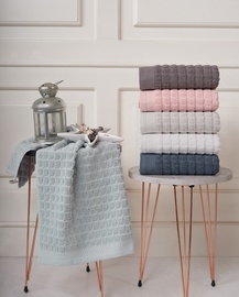 Dvieļu komplekts vannas istaba Foutastic Hand Towel Set Villa 321SHS2249, zila/brūna/balta/krēmkrāsa, 90 x 50 cm, 6 gab.