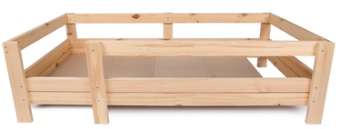 Bērnu gulta Kalune Design Plus 105, ozola, 55 x 196 cm