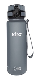 Ūdens pudele Kiro KI3026GR, pelēka, plastmasa, 0.5 l