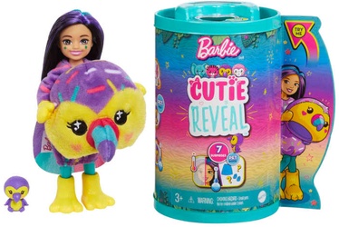 Nukk Mattel Barbie Cutie Reveal Chelsea Toucan HKR16, 10 cm