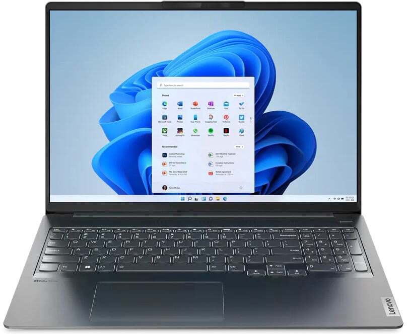 Ноутбук Lenovo IdeaPad 5 Pro 16ARH7 82SN006ALT, AMD Ryzen 7 6800HS Creator Edition, 16 GB, 512 GB, 16 ″
