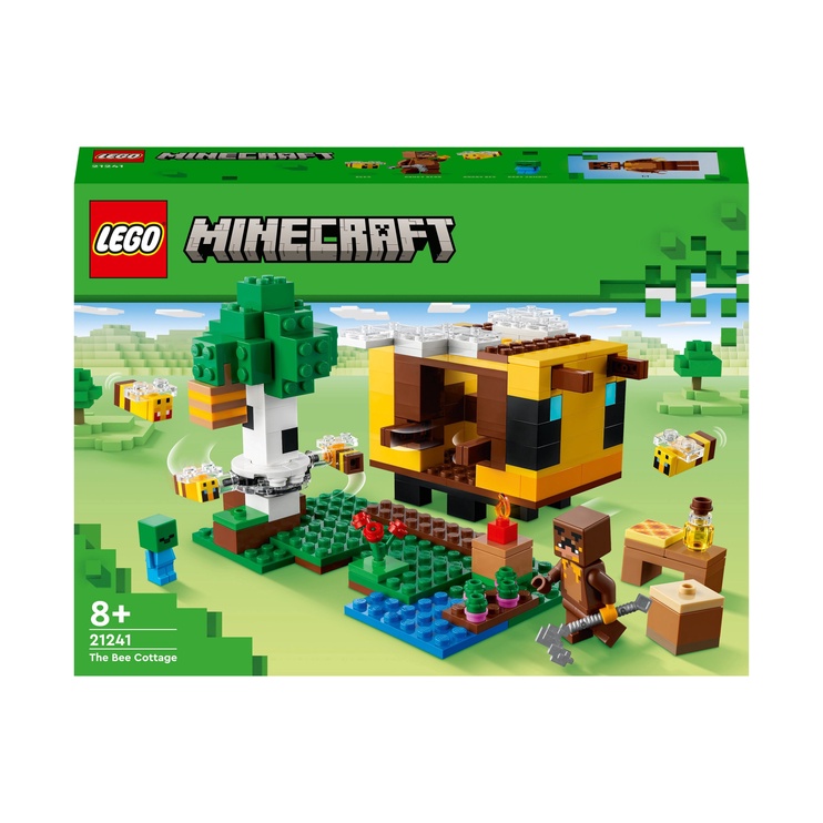 Konstruktor LEGO® Minecraft® Mesilasemajake 21241, 254 tk
