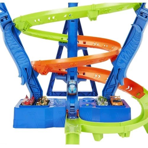 Autotrase Hot Wheels Action Spiral Speed Crash HGV67