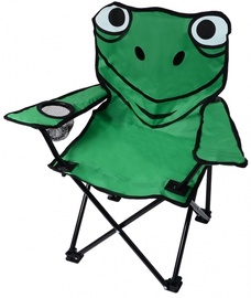 Saliekams krēsls Cattara Small Camping Chair Frog, zaļa